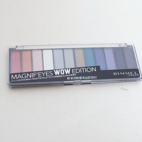 Rimmel London - Magnif'eyes Eyeshadow Palette - WOW Edition NEW IN PACKAGING - Picture 1 of 4